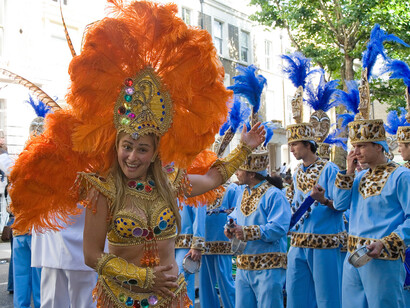 Notting Hill, Londres. Aire festivo en el verano londinense