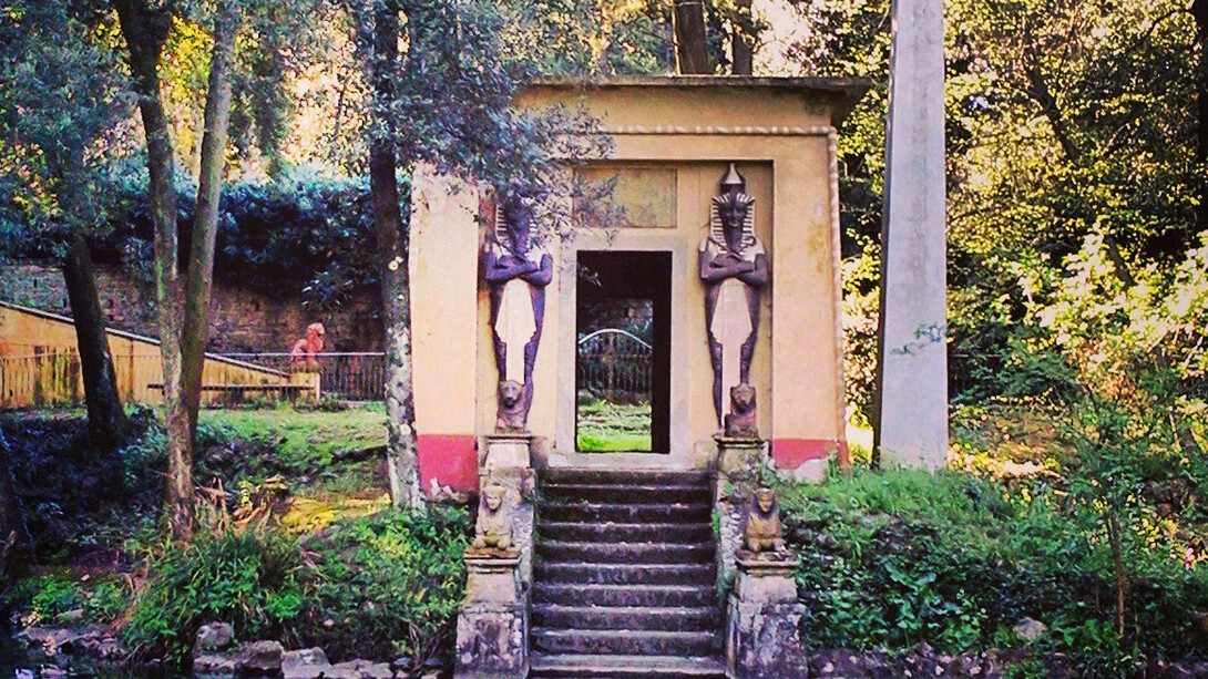 Parco Stibbert, Tempio Egizio