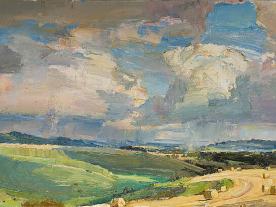 Oliver Akers Douglas, Over The Lynchets Two