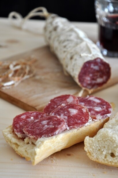 Pane und salame