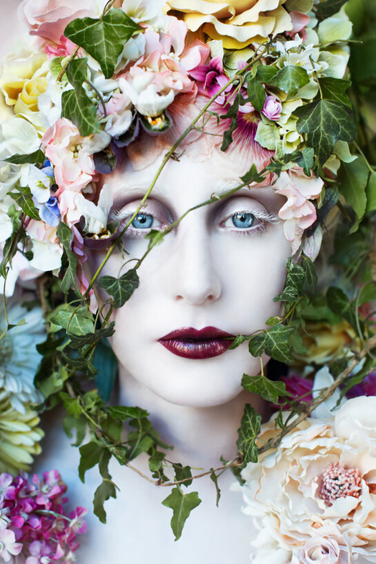 Kirsty Mitchell, The Pure Blood Of A Blossom, archival pigment print, 200 x 137 cm, edition of 5