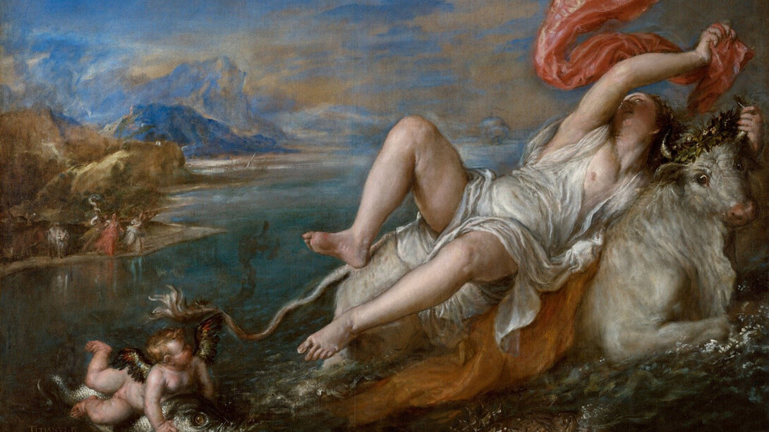 Titian The Rape of Europa, Oil on canvas (1560)