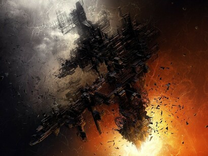 Explosión en el espacio