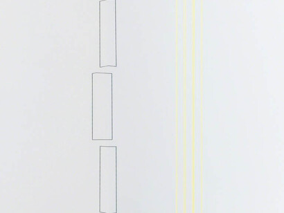 Fred Sandback. Courtesy of Mana Contemporary