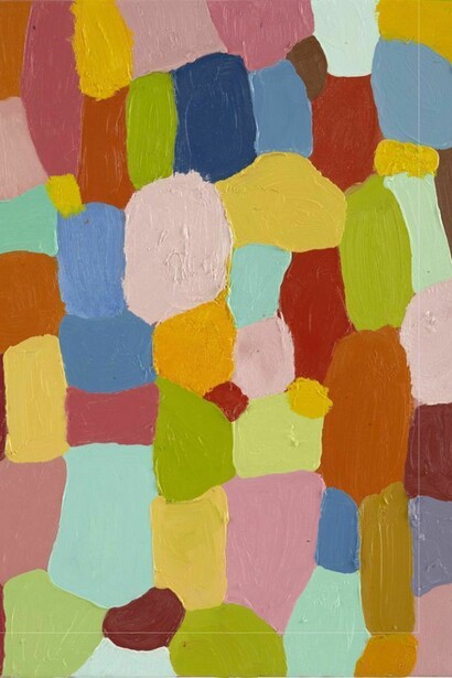 Damien Hirst, Happiness, 1993-1994, Oil on canvas, 61 x 45.5 x 4 cm, © Damien Hirst and Science Ltd. All rights reserved, DACS 2013, Photography: Prudence Cummings