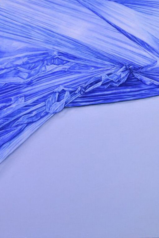 Florence Mytum, Tension, Oil on Board, 60 x 50 cm
