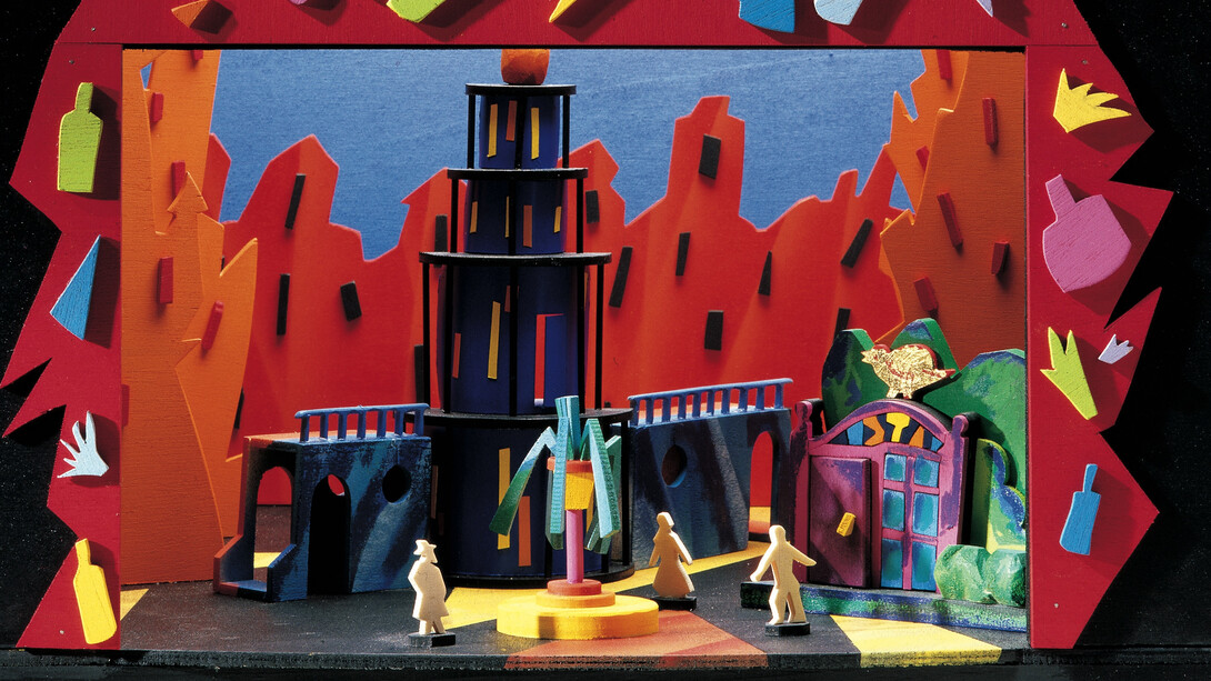 Gaetano Donizetti, L’elisir d’amore (dettaglio), 1995. Cortesia della Fondazione Pasquinelli