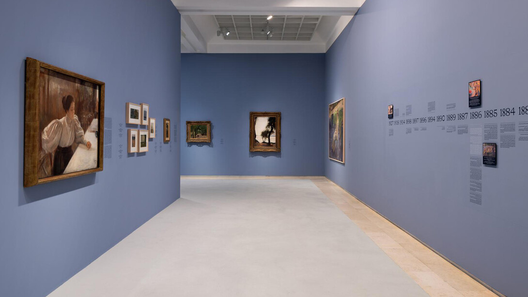 Various artists, To catch a fleeting moment. 150 years of impressionism, exhibition view. Courtesy of Tel Aviv Museum of Art