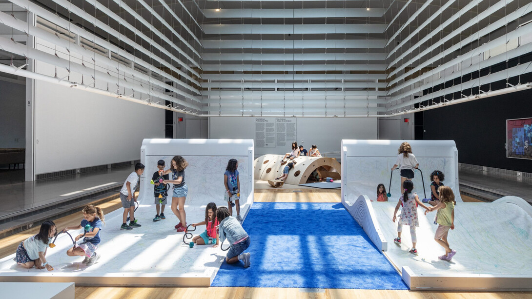 Cas Holman, Prototyping play, exhibition view. Courtesy of Queens Museum