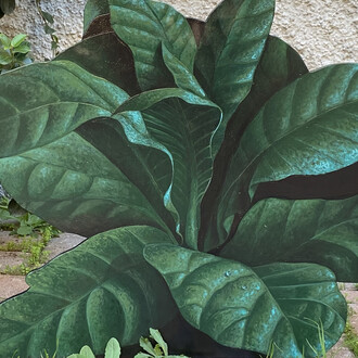 Vanni Cuoghi, Sagoma, 6 (La messa in scena della pittura), 2022. Per gentile concessione della Galleria d'arte Pallavicini22