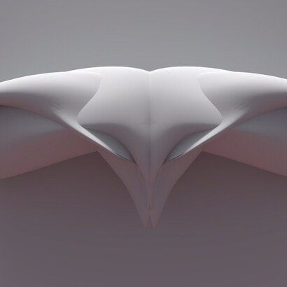 Sara Ludy, Alien (Wall Mount), 2015. Courtesy bitforms gallery, New York​