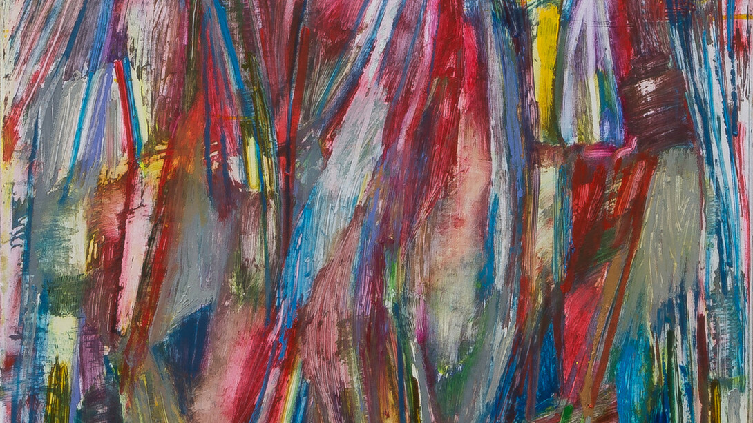 Jan Pleitner, Zwanzig, 2013; oil on canvas, 80 x 80 cm / 31.5 x 31.5 in