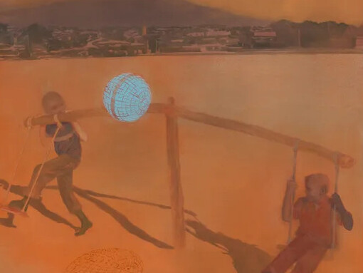 Justine Neuberger, Twins, 2024. Courtesy of Hales Gallery