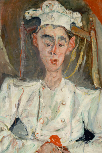 Chaïm Soutine, Le Petit Pâtissier. Oil on Canvas, 1927