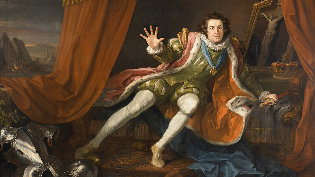 William Hogarth, David Garrick como Ricardo III, c. 1745