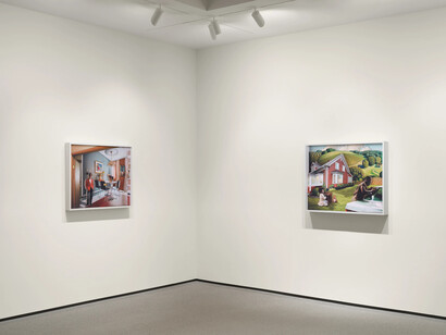 Ron Norsworthy, American dream, exhibition view. Courtesy of Edwynn Houk Gallery