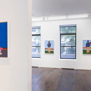 Dennis Osadebe, Forcing connections, vue de l'exposition. Avec l'aimable autorisation de Ceysson et Bénétière