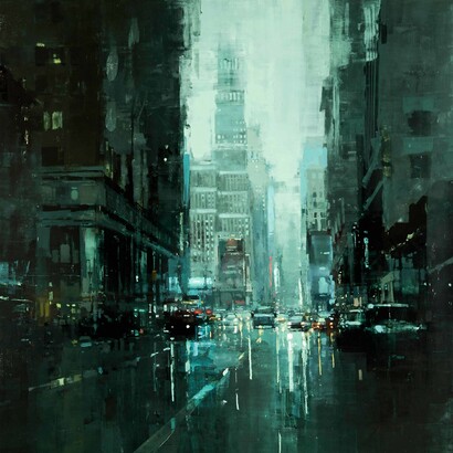 Jeremy Mann. New York no 8, 91,44x91,44