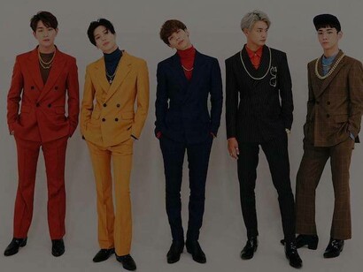 SHINee members Minho and Key (the two on the right) both sing and rap
