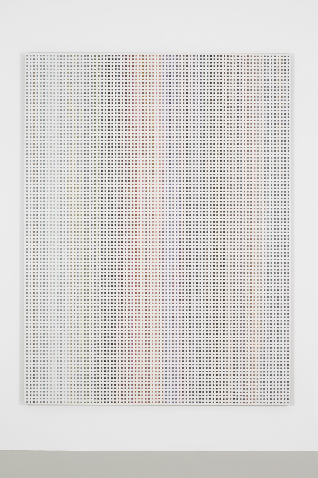 Cheyney Thompson, Stochastic Process Painting 10, 2014, Oil on canvas, 207 x 156 cm / 81.50 x 61.42 inches, Courtesy of Campoli Presti, London / Paris
