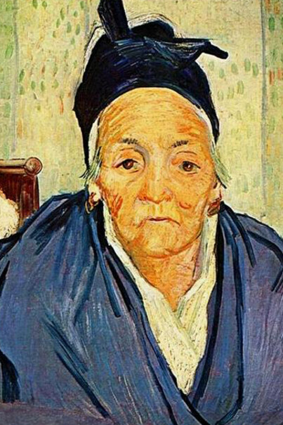 An Old Woman of Arles, Vincent van Gogh (1888)