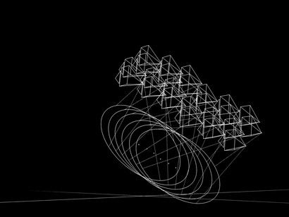 Carlos Miguel Gonçalves, Pulse space 05, extension (detail). Courtesy of the Islamic and Mediterranean Cultural Centre of Silves