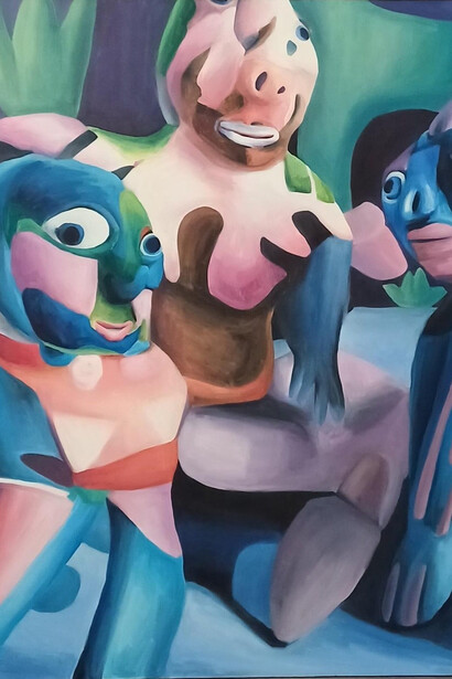 Artisti vari, Le muse surreali. Per gentile concessione della Galleria Vik Milano