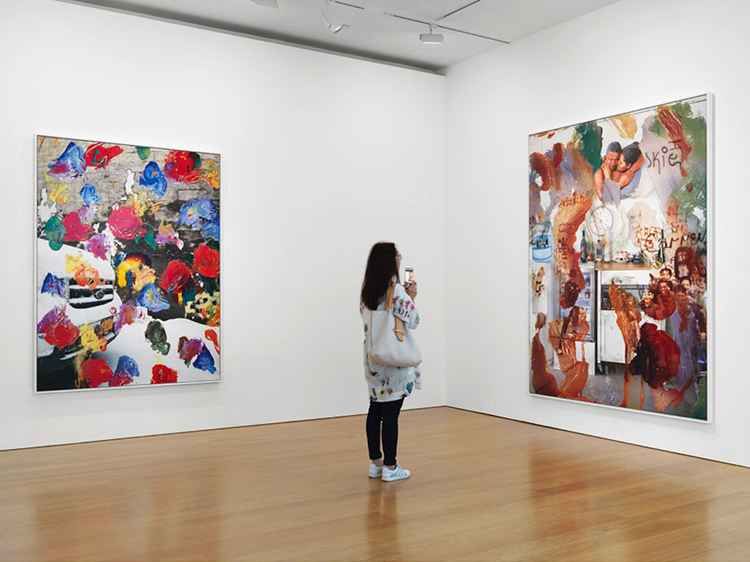 Foamcore, Exhibition view. Courtesy of Gagosian