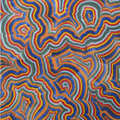 Bernard Frize, Mescali, 2014, courtesy of the artist and Simon Lee Gallery