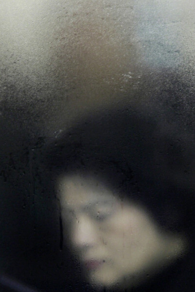 Michael Wolf, Tokyo Compression #168, 2011.  Courtesy of Flowers