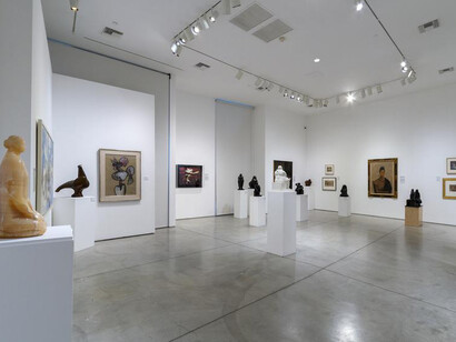 Latin American Art, Exhibition view. Courtesy of Heather James Fine Art