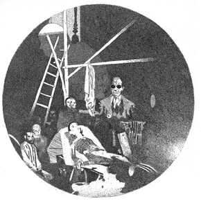 Gianfranco Ferroni, Deposizione, 1968, acquaforte su rame, 31,4 x 33,6 cm (donato alla Galleria degli Uffizi)