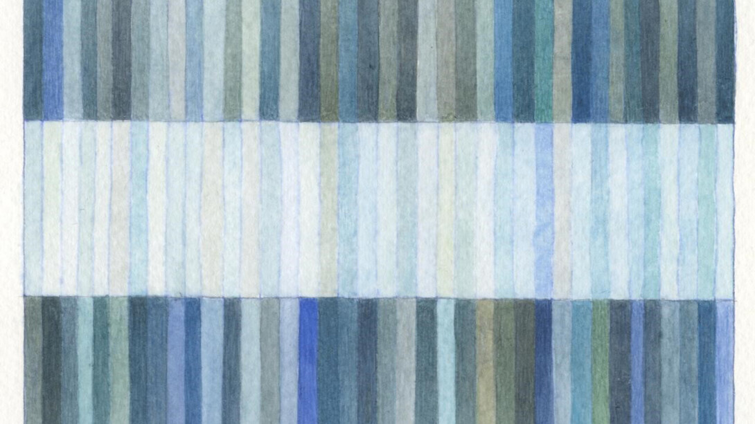 Moonlight, watercolour, 16 x 12cm, Mark Weighton, 2024