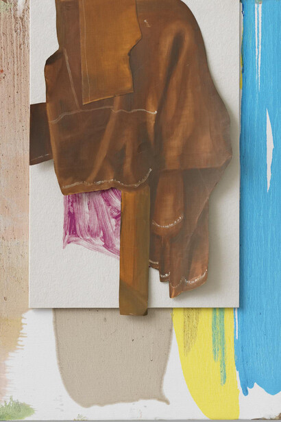 Arturo Herrera, Untitled (17th June), 2014, Mixed media on canvas, 78 x 57 cm, 30 3/4 x 22 1/2 inches © Arturo Herrera, Courtesy of the artist and Almine Rech Gallery