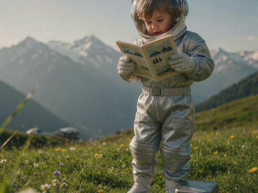 I bambini dei due mondi si osservano con curiosità, cercando nelle differenze il primo punto di contatto
