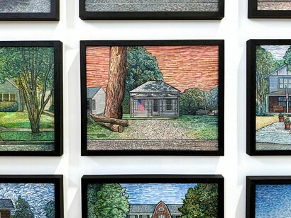 Douglas Darracott, American dream, exhibition view. Courtesy of Ro2 Art