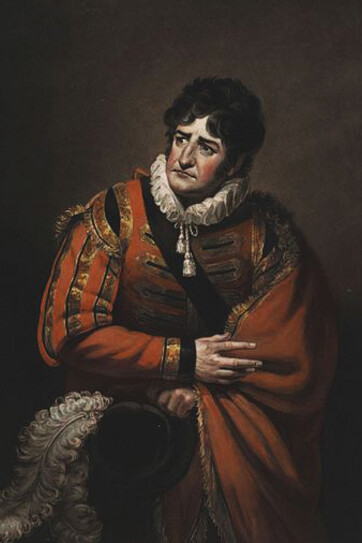 George Frederick Cooke as Iago in Shakespeare's "Othello", exhibited at the Metropolitan Museum of Art, USA