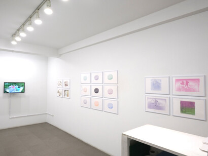 Tom Burtonwood, Difference and repetition, exhibition view. Courtesy of Bert Green Fine Art