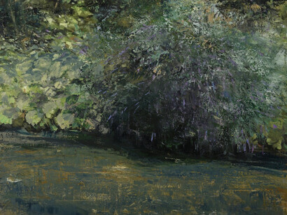 One River, One Creek. Courtesy of Oliver Sears Gallery