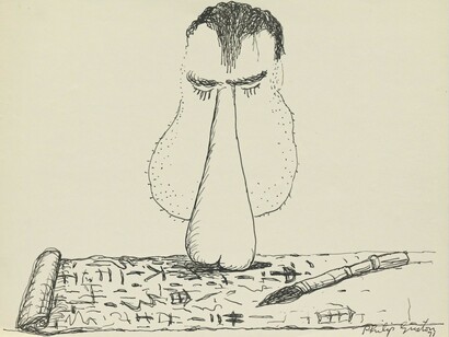 Philip Guston, Laughter in the Dark, Drawings from 1971 & 1975. Courtesy of Hauser & Wirth