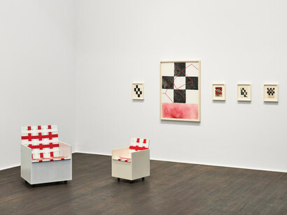 Mary Heilmann, Works on paper: 1973–2019, ausstellungsansicht. Mit freundlicher genehmigung von Hauser & Wirth