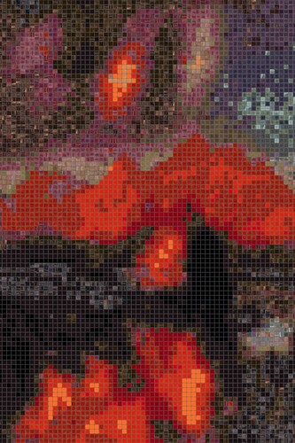 Simone Ferrero, The titan﻿’s flame, 2023. Courtesy of Simone Ferrero