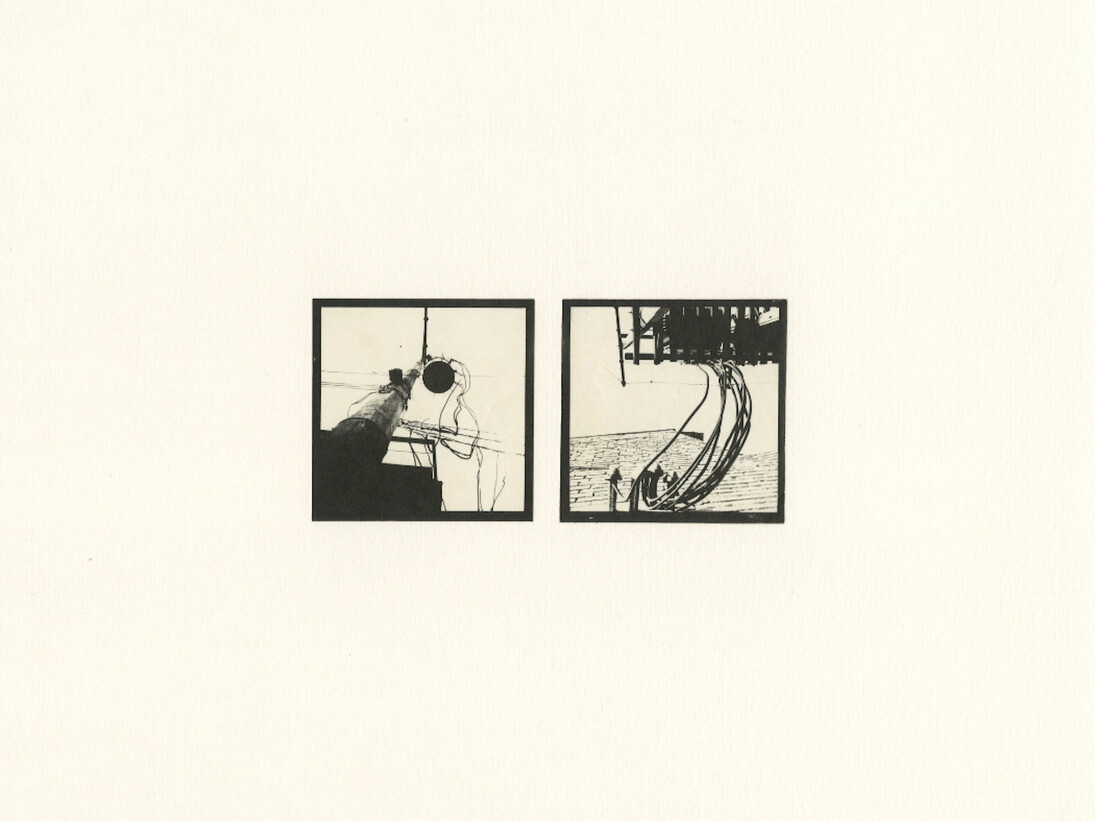 Jorge Ortiz, Cables, 1977. Courtesy of Josée Bienvenu