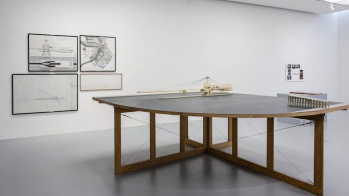 Roberto Bolaño’s Antwerp. Courtesy of M HKA