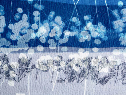 Detail of Honesty Skyline by Pauline Burbidge. Photo Phil Dickson, 2015