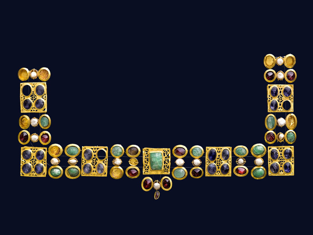 Necklace or Ornament for a Dress, 4th century. Byzantine. Museum of Cycladic Art, Athens.