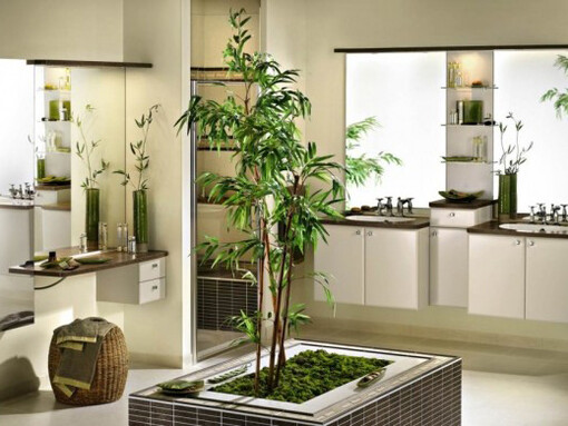 Un angolo verde nel tuo bagno