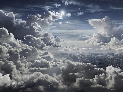 Clouds help to drive the water cycle and the entire climate system