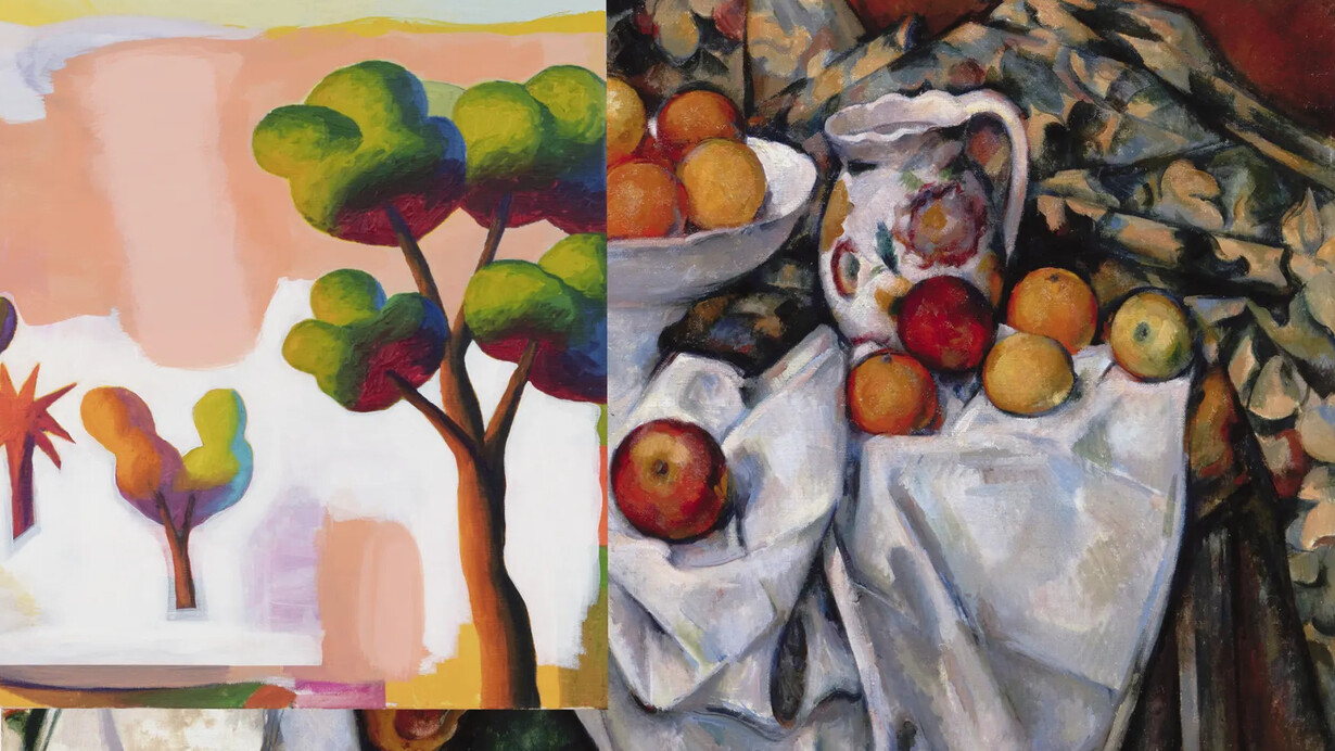 Jonathan Monk, Cezanne x Salvo (dettaglio), 2024. Per gentile concessione di Massimo De Carlo