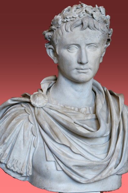 Busto di Augusto del tipo "Prima Porta", conservato al Louvre, Francia